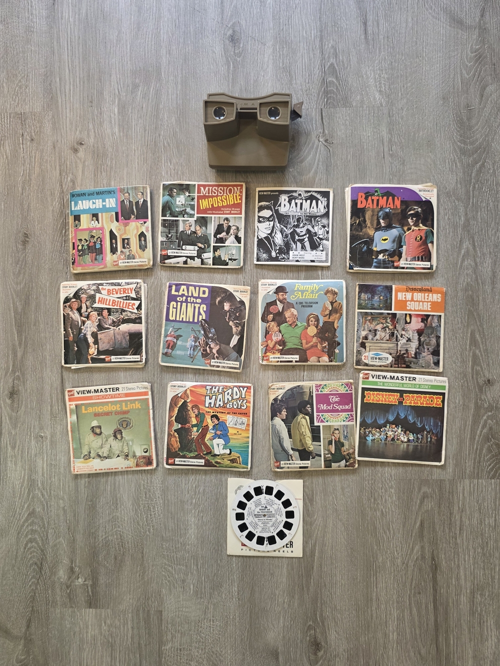 Sawyer's View-Master Viewer Lot Of 13 Books And Reels 1960s And 1970s